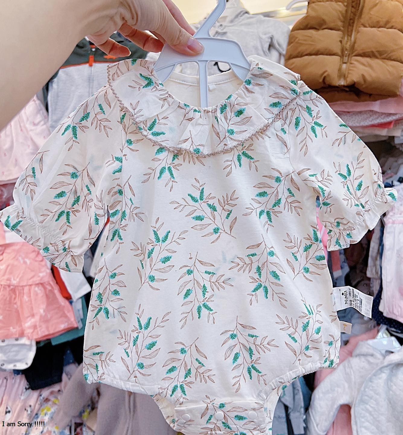 Bodysuit Moimoln xuất Hàn lá