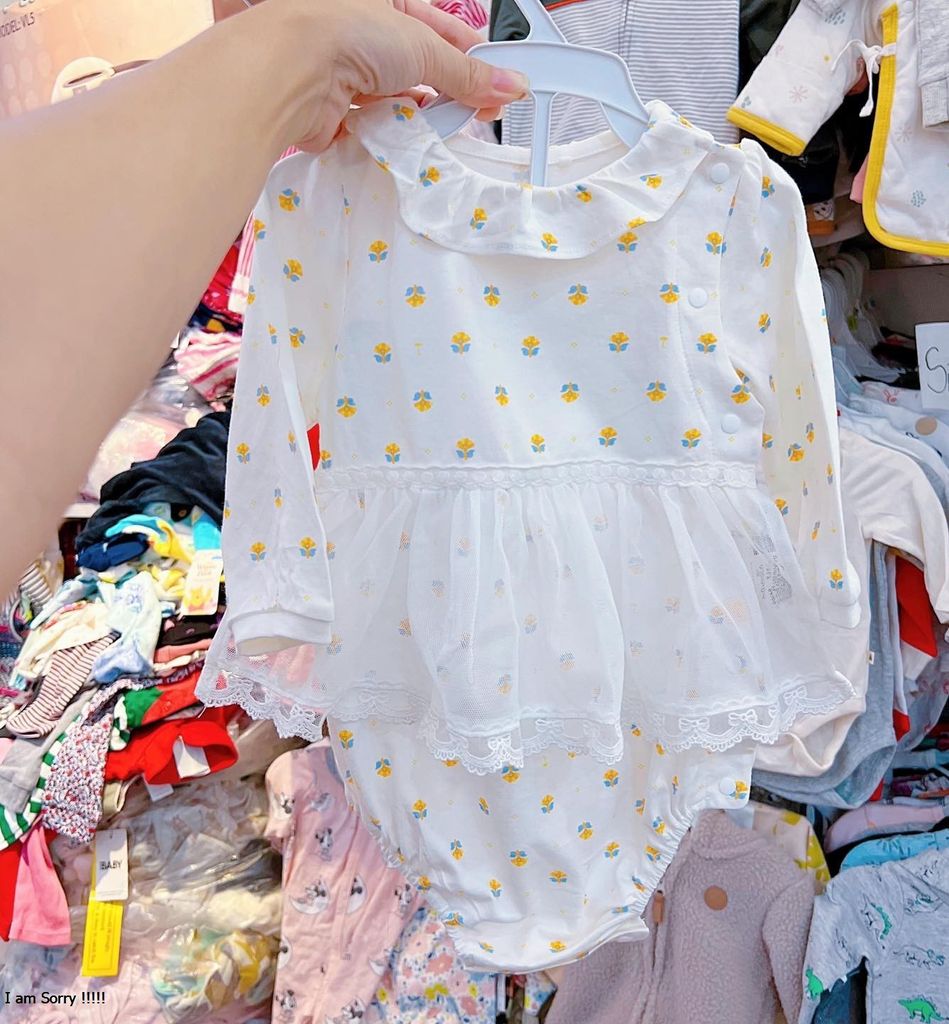 Bodysuit Moimoln xuất Hàn hoa bèo