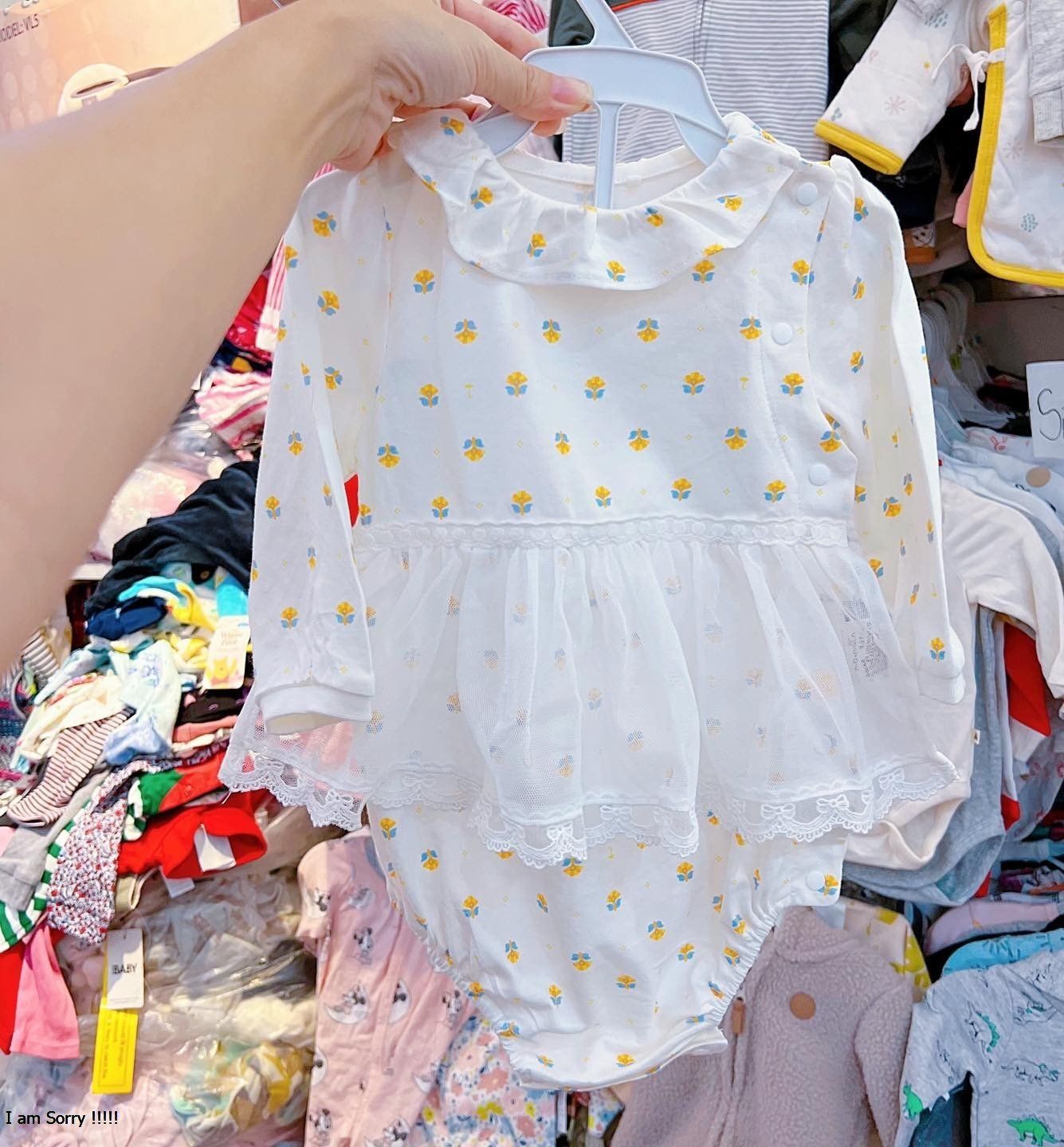 Bodysuit Moimoln xuất Hàn hoa bèo