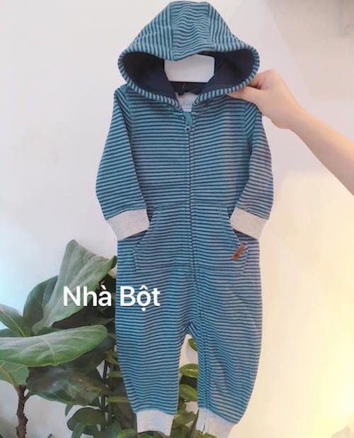 Sleep Suit Lupilu 1908 xanh sọc