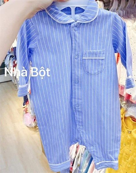 SLEEP SUIT H&M-sọc xanh