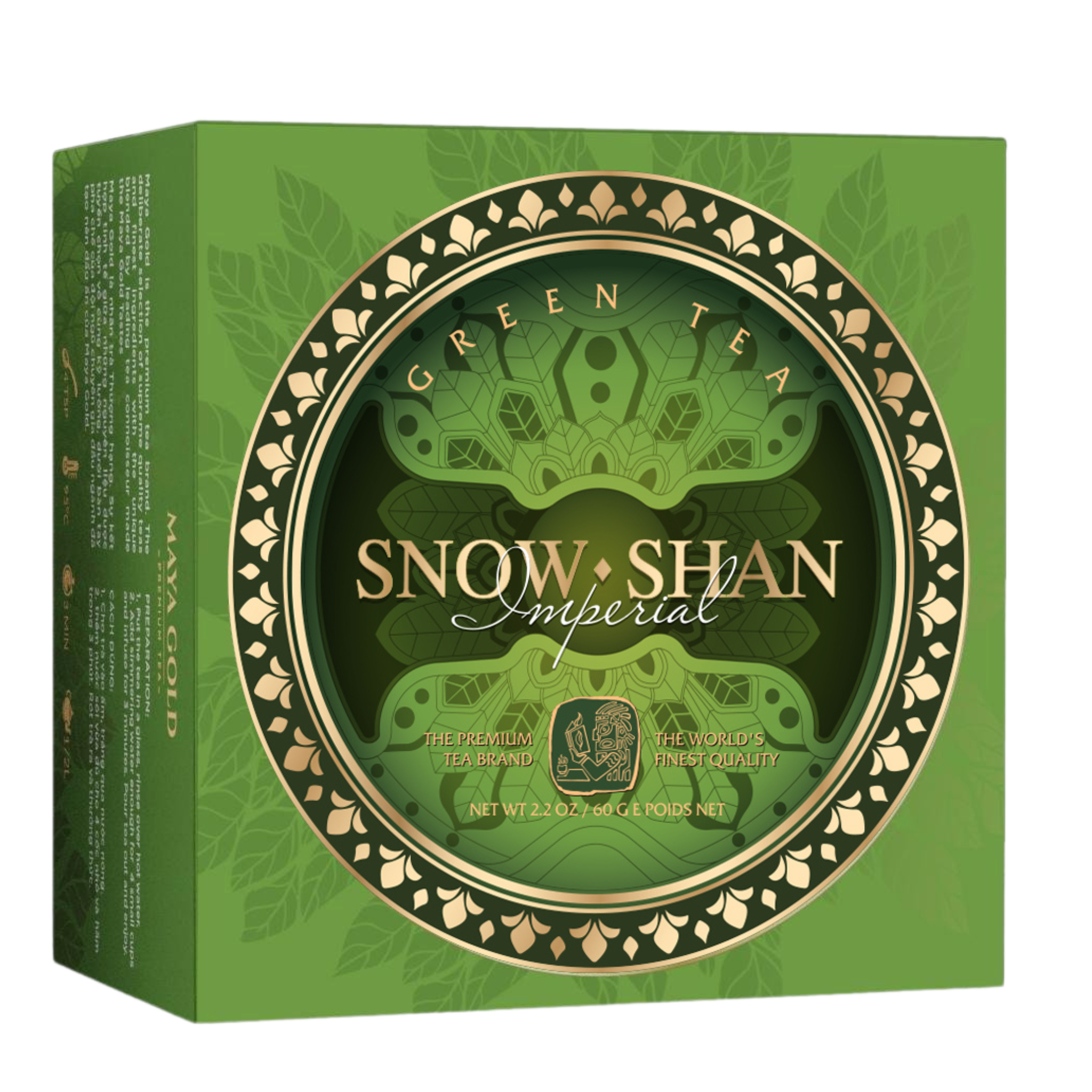  Trà Shan Tuyết cổ thụ Snow Shan Imperial- Hộp giấy 