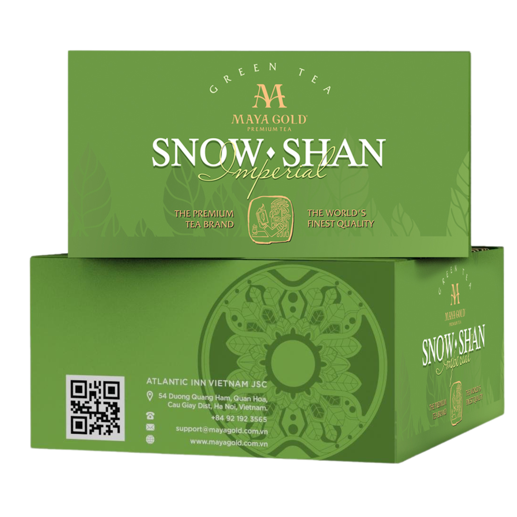  Trà Shan Tuyết cổ thụ Snow Shan Imperial- Hộp giấy 