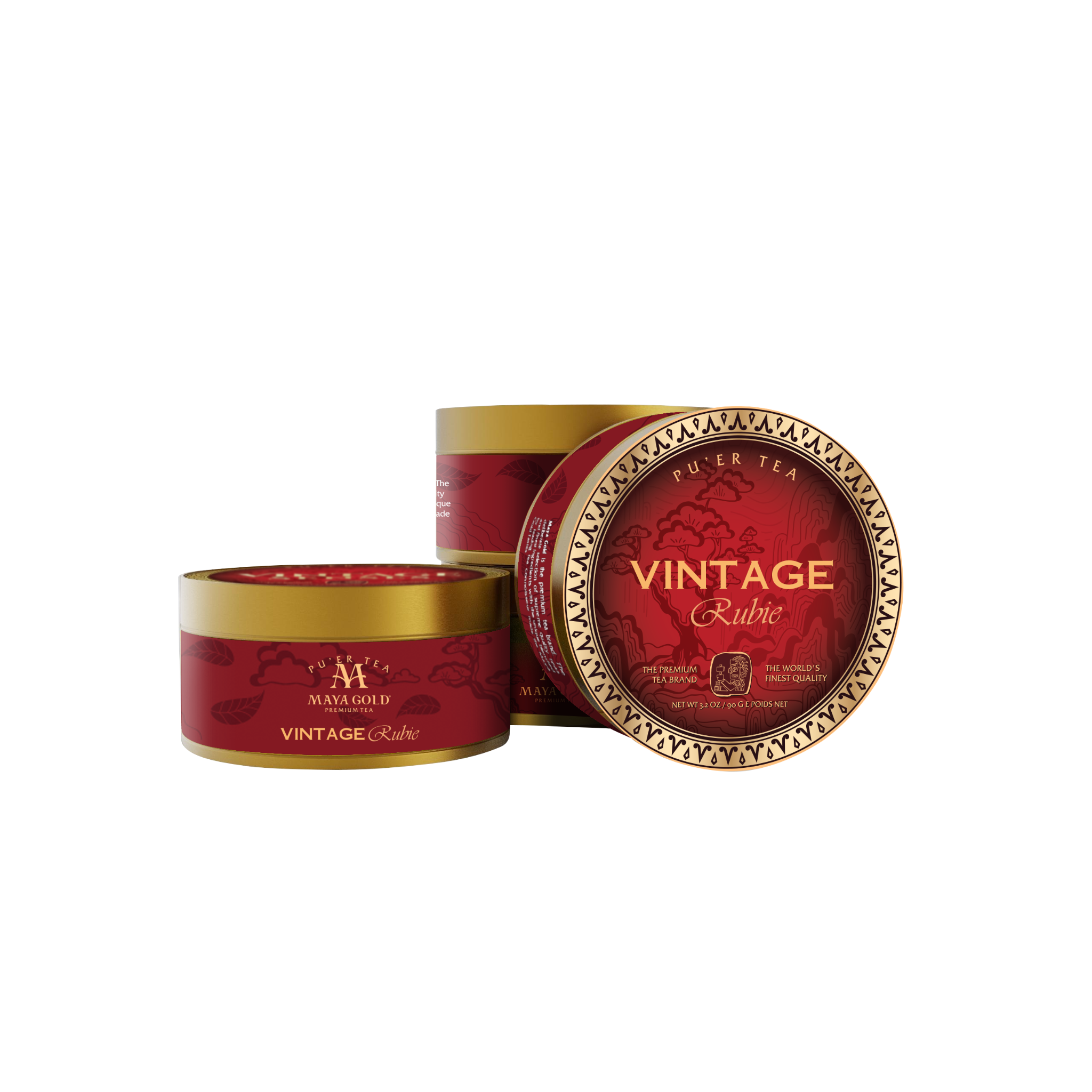 Trà phổ nhĩ cổ thụ Vintage Rubie