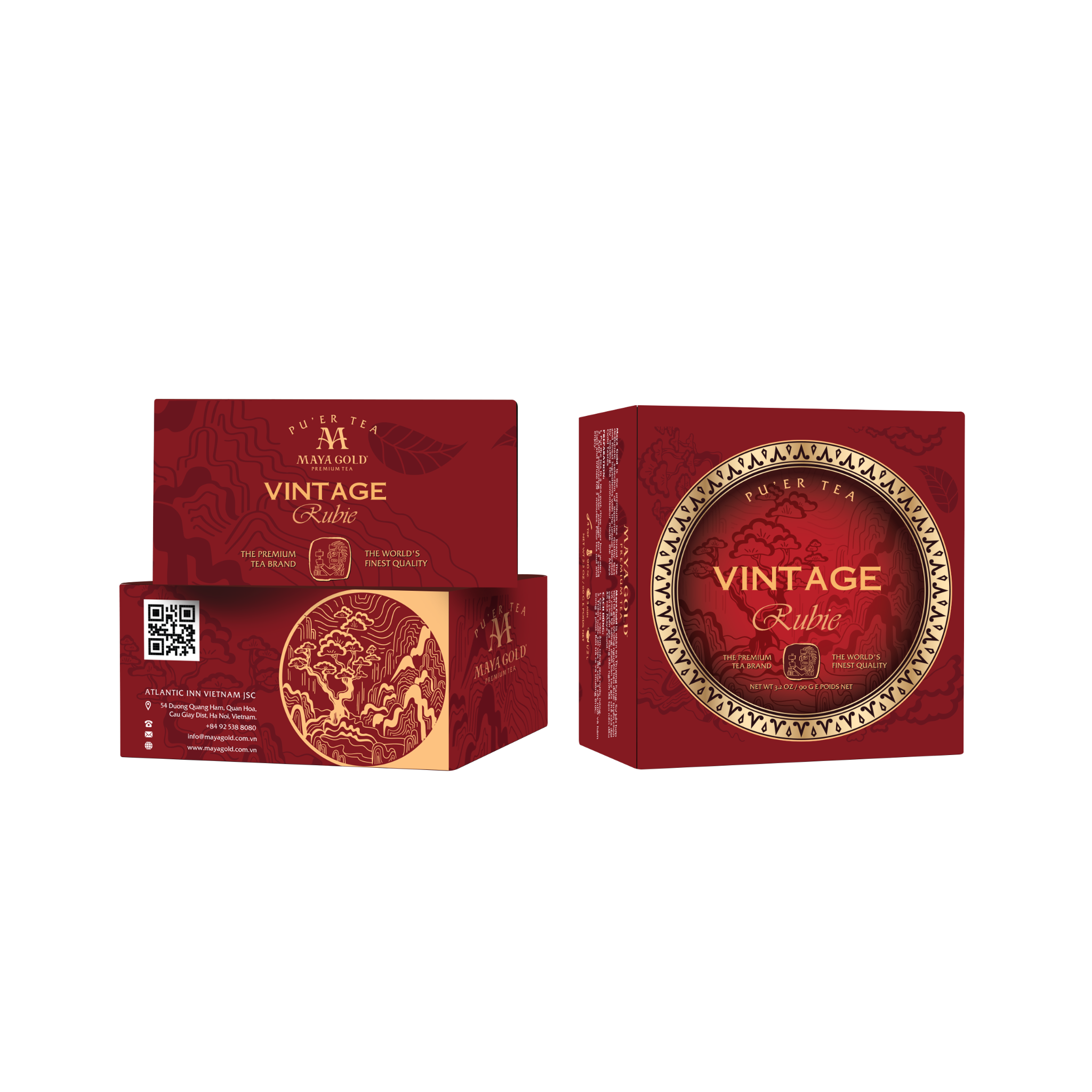 Trà phổ nhĩ cổ thụ Vintage Rubie