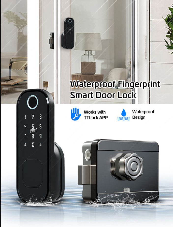 Khóa vân tay thông minh Lockdoor L8 - Một mặt khóa vân tay