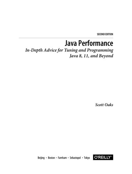Java Performance: In-Depth Advice for Tuning and Programming Java 8, 1 ...
