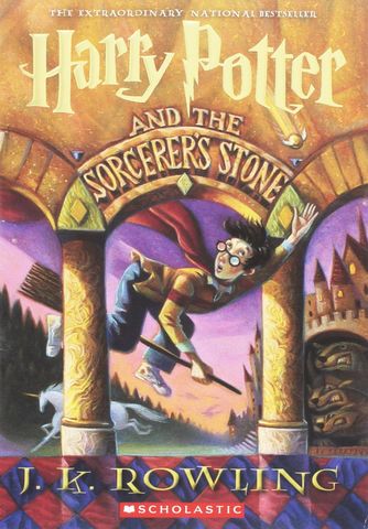 Harry Potter and the Sorcerer's Stone (printed in black & white)