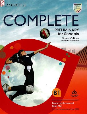 Complete Preliminary For Schools B1, 2nd Edition (audios sent via email)