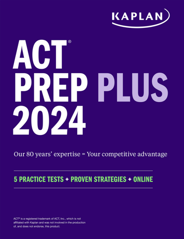 ACT Prep Plus 2024 (mục lục không có số trang)