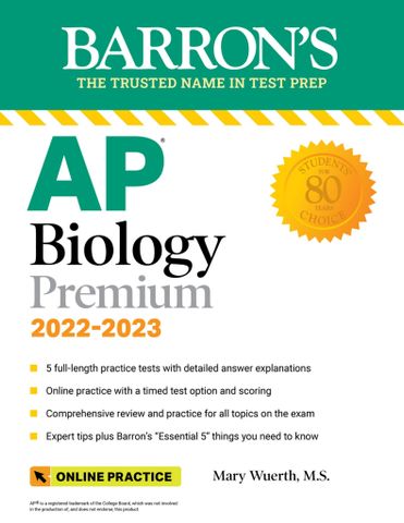 AP Biology Premium, 2022-2023 (mục lục không có số trang)