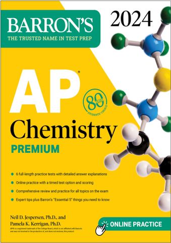 AP Chemistry Premium, 2024 (mục lục không có số trang)