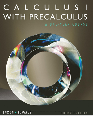 Calculus I with Precalculus, 3rd Edition