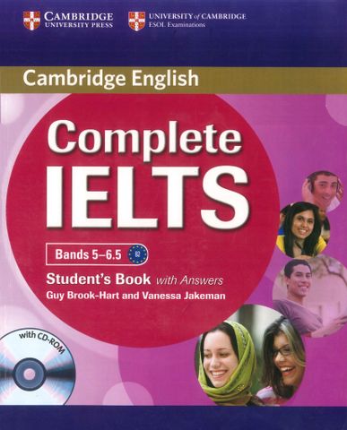 Complete IELTS band 5.0 - 6.5 (Audios sent via email)