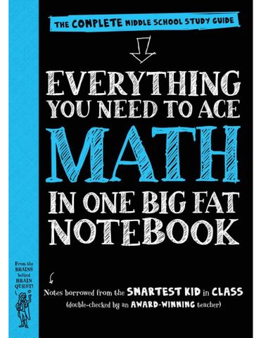 Everything You Need to Ace Math in One Big Fat Notebook (khổ A4)