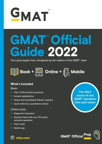 GMAT Official Guide 2022 (mục lục không có số trang)