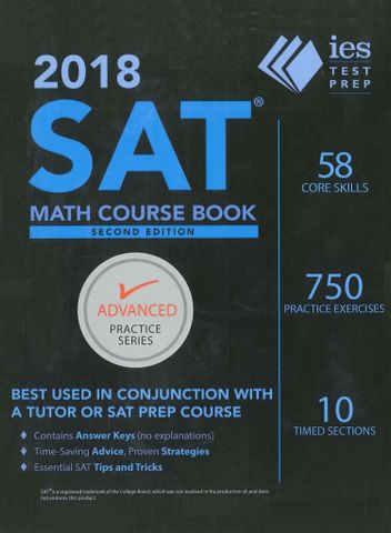2018 SAT Math Course Book,  2nd Edition