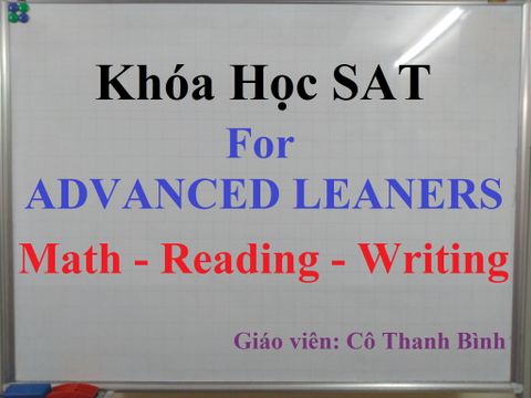 Khóa học Digital SAT Advanced