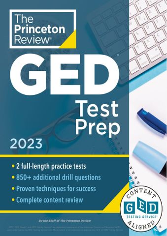 Princeton Review GED Test Prep, 2023 (mục lục không có số trang)