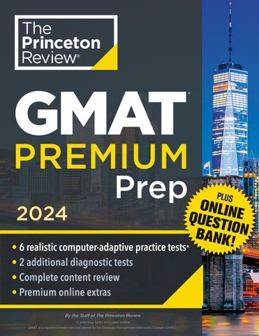 Princeton Review GMAT Premium Prep, 2024 (mục lục không có số trang)