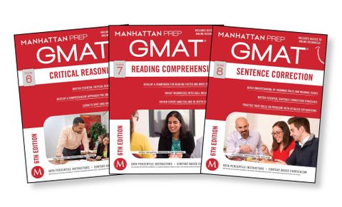 GMAT Verbal Strategy Guide Set, Sixth Edition (4 quyển)
