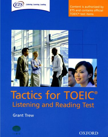 Tactics for TOEIC Listening and Reading Test (audios sent via email)