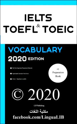IELTS, TOEFL, and TOEIC Official Vocabulary All Words You Should Know for Speaking and Writing Essay