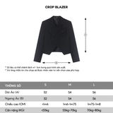 CROP BLAZER