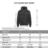 CATH WASHED BOXY HOODIE