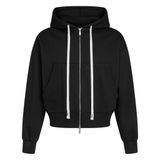 BASIC BOXY ZIP HOODIE