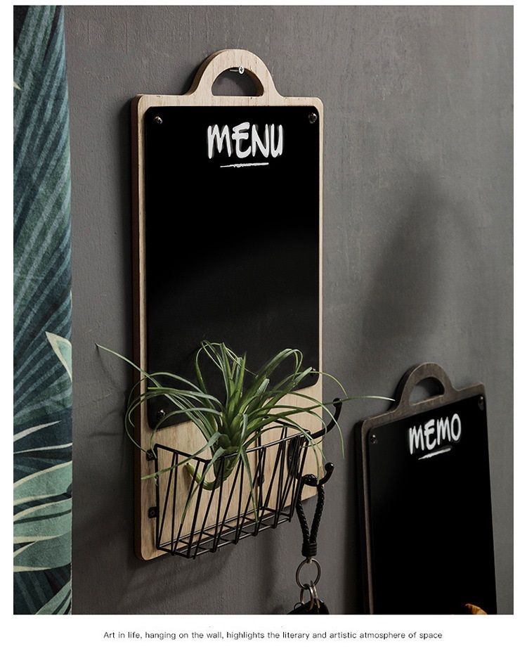 BẢNG GỖ MENU
