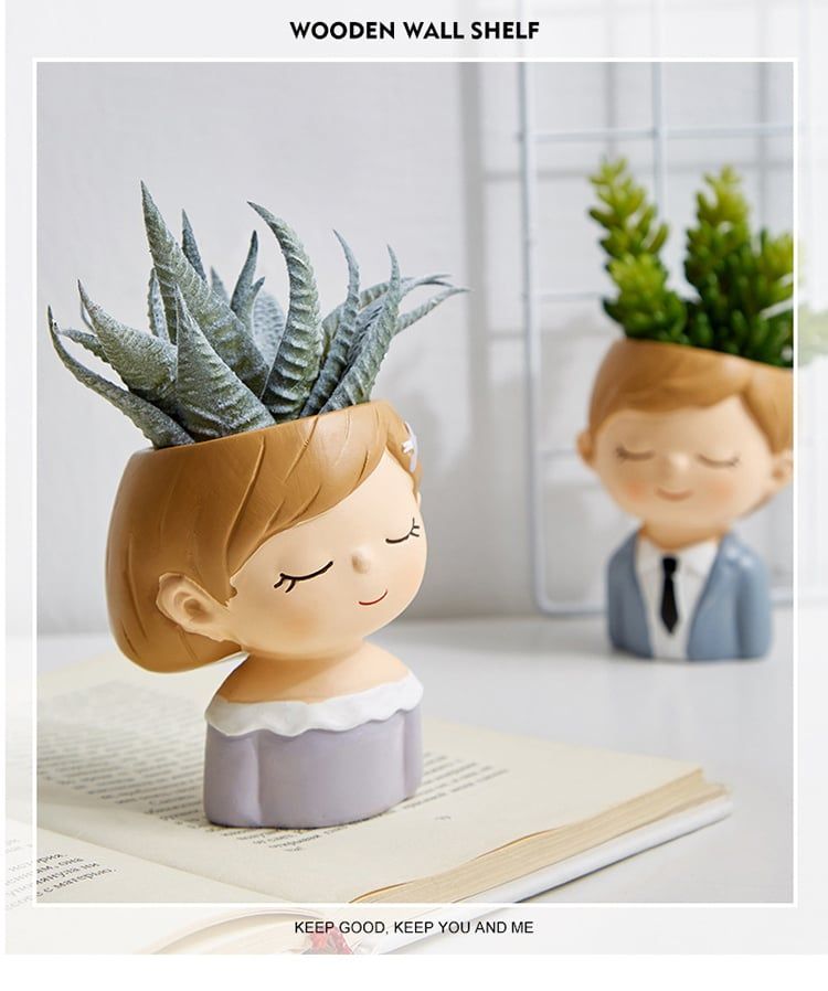 CHẬU HOA CÔ DÂU CHÚ RỂ