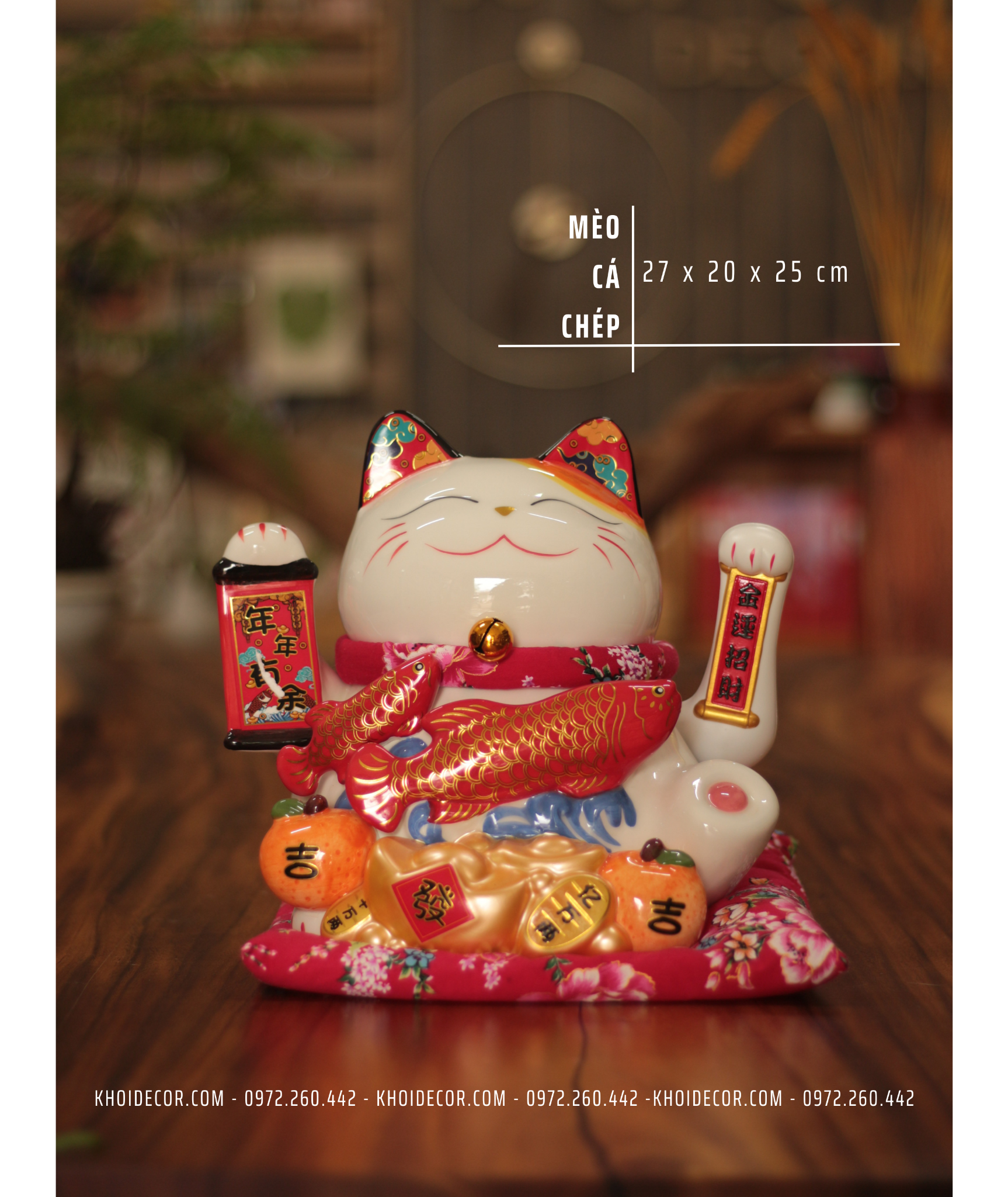 MÈO THẦN TÀI CÁ CHÉP