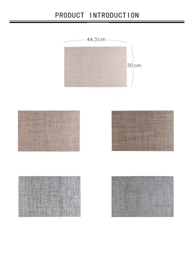 LÓT BÀN ĂN CHỮ NHẬT