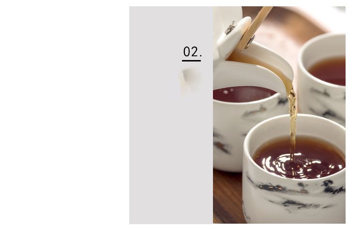 BỘ ẤM TÁCH TRÀ VÂN ĐEN