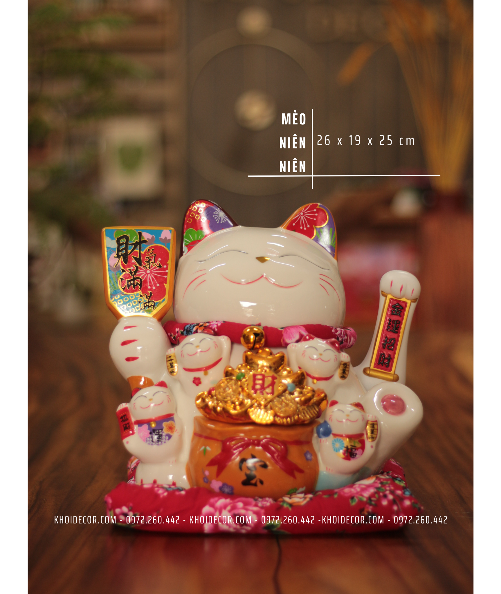 MÈO THẦN TÀI NIÊN NIÊN DƯ HỮU
