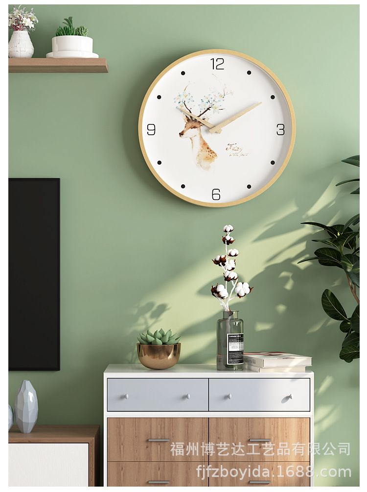 ĐỒNG HỒ VIỀN GỖ - 35 CM
