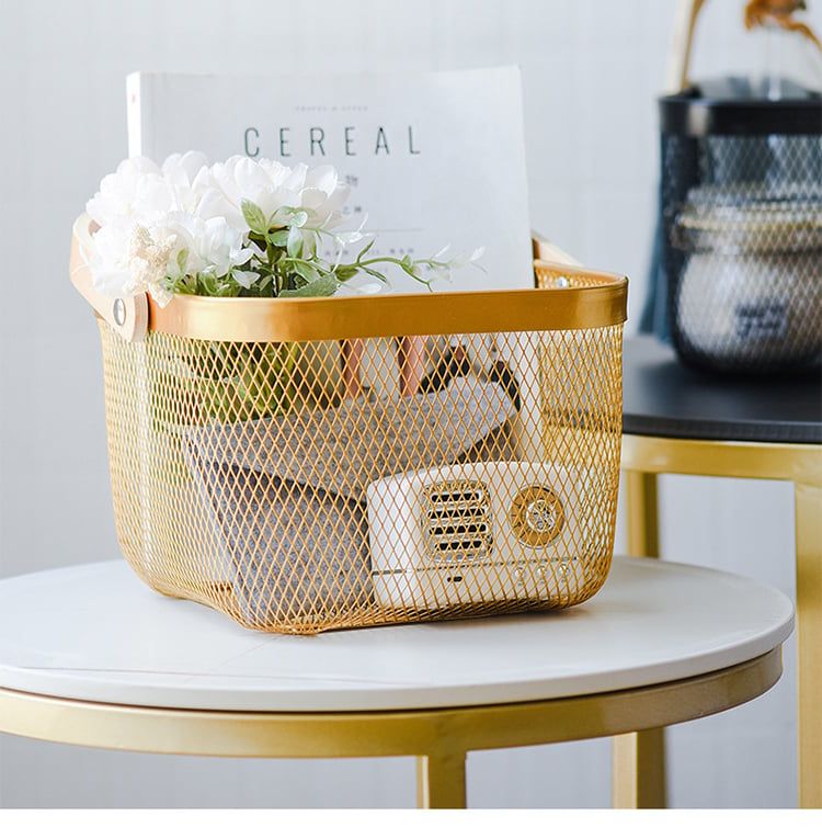 GIỎ TRÁI CÂY KIM LOẠI