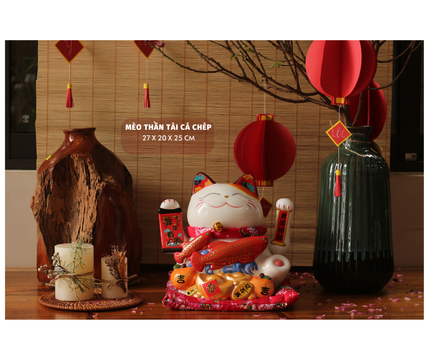 MÈO THẦN TÀI CÁ CHÉP