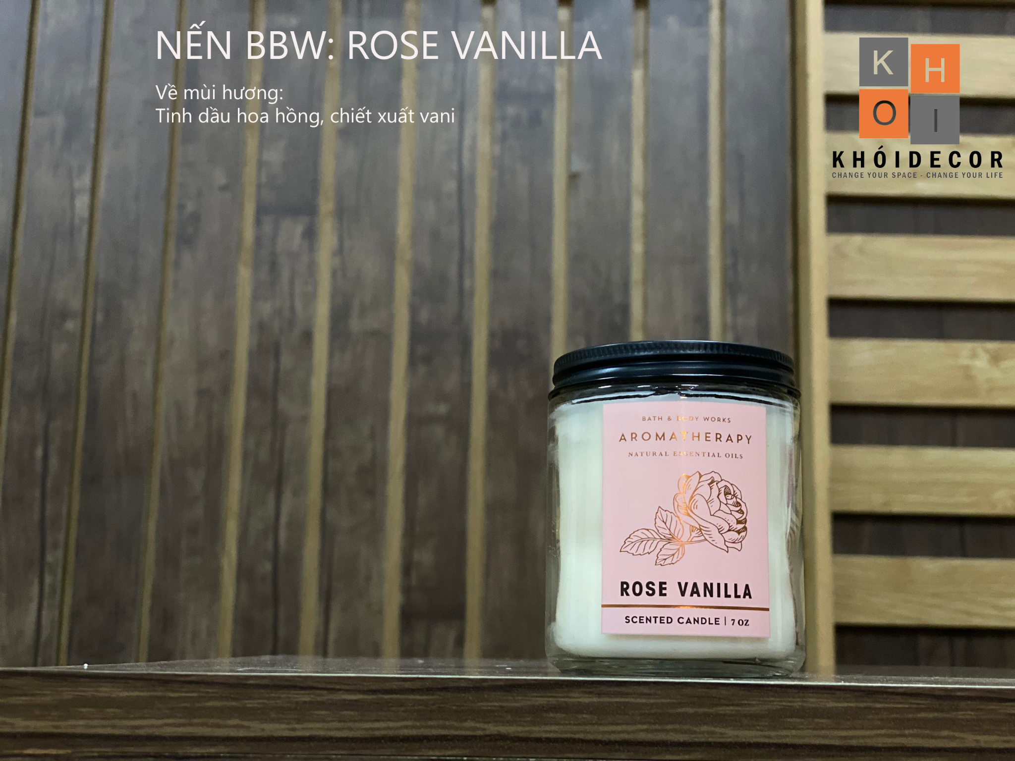 NẾN BBW: ROSE VANILLA