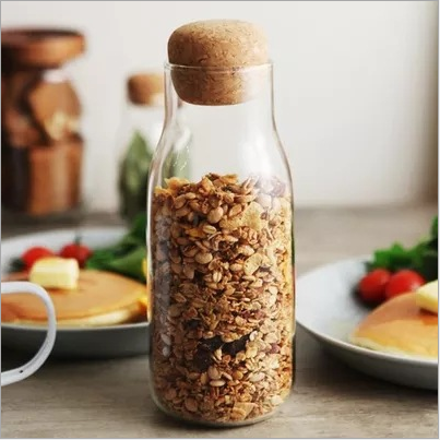 CHAI THỦY TINH NÚT BẤC