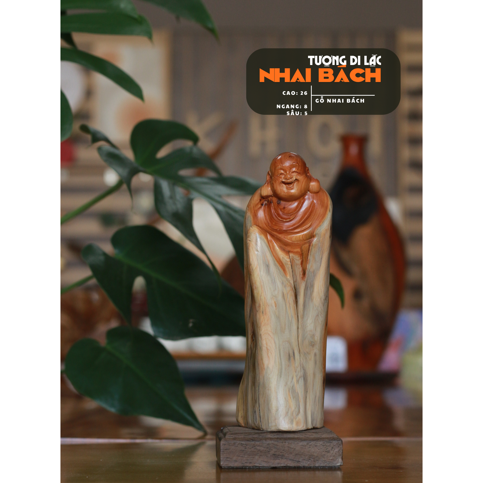 TƯỢNG GỖ NHAI BÁCH