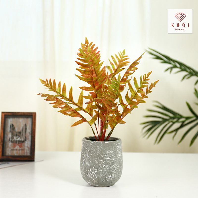CHẬU CÂY XI MĂNG GIẢ