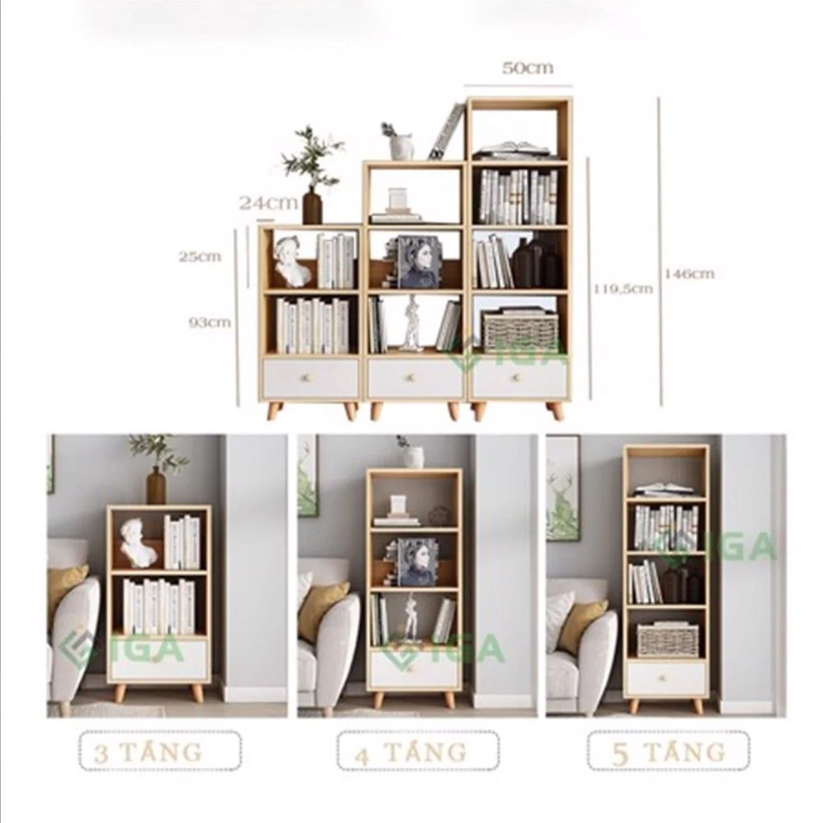 Kệ Sách S Style - GP144