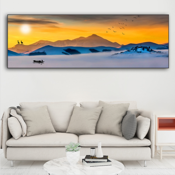 TRANH DECOR: CHIỀU VÀNG