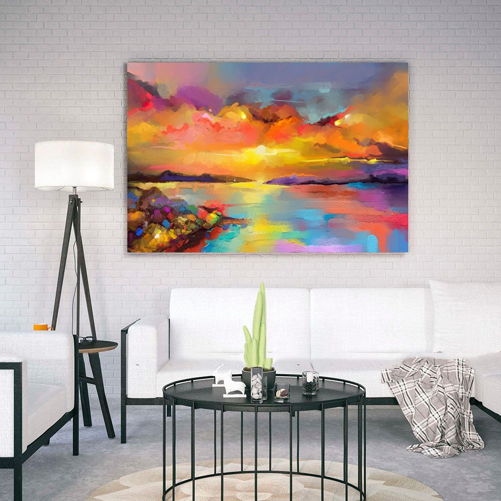 TRANH DECOR: TRỪU TƯỢNG MÀU NƯỚC