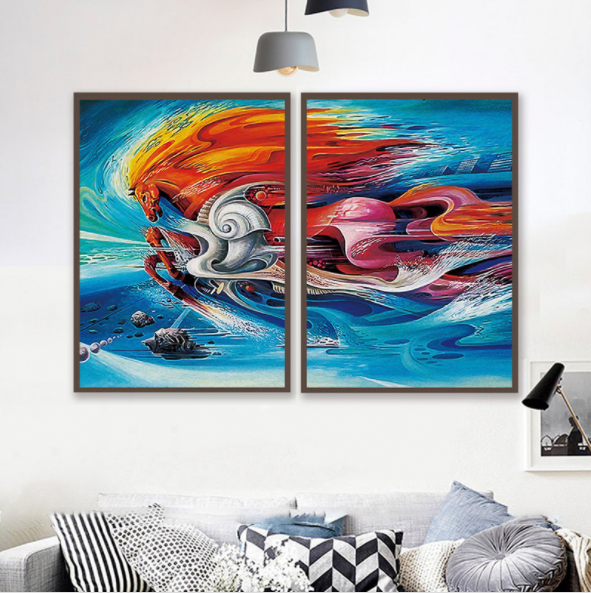 TRANH DECOR: NGỰA TRUY PHONG