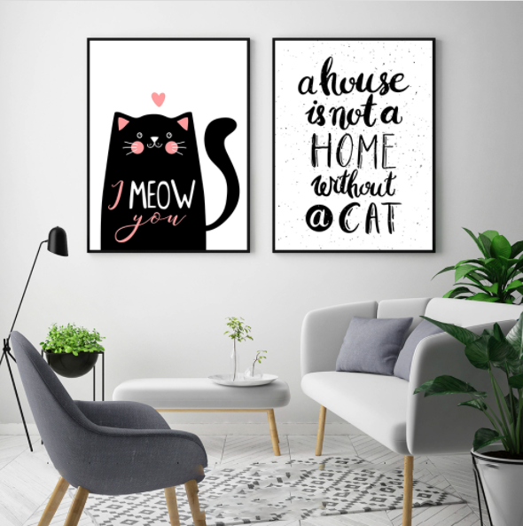  A HOUSE IS NOT A HOME WITHOUT A CAT - DC27 