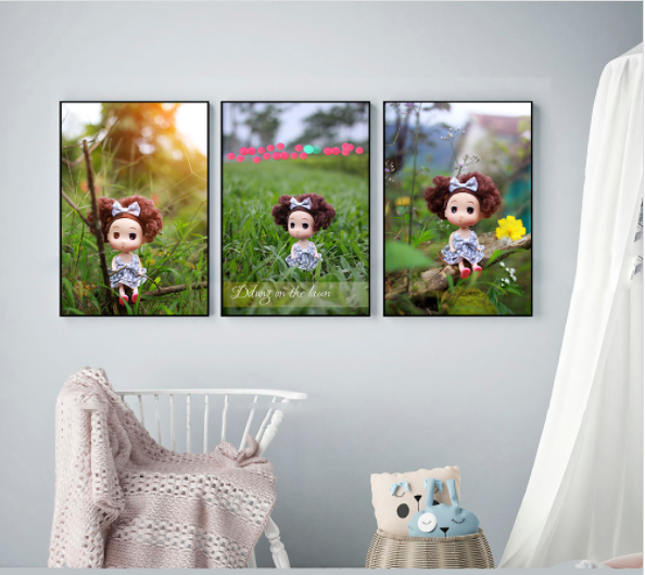 TRANH DECOR: DDUNG ON THE LAWN - DC3252